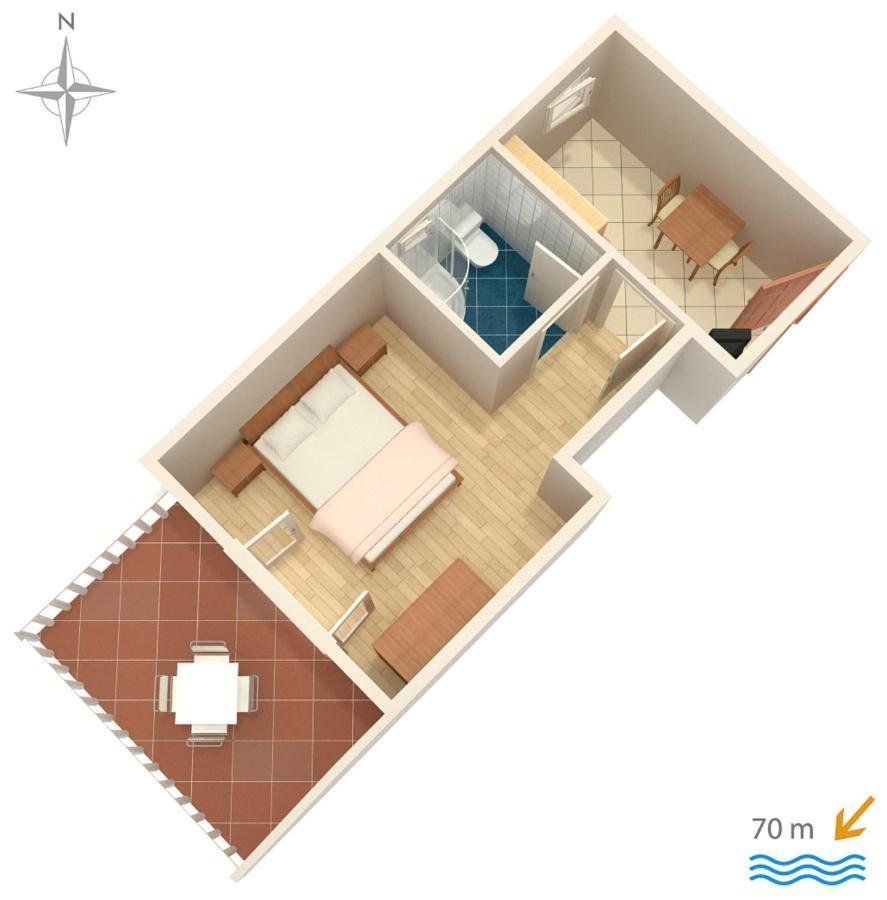 Apartments By The Sea Stara Novalja, Pag - 6469 Exterior foto
